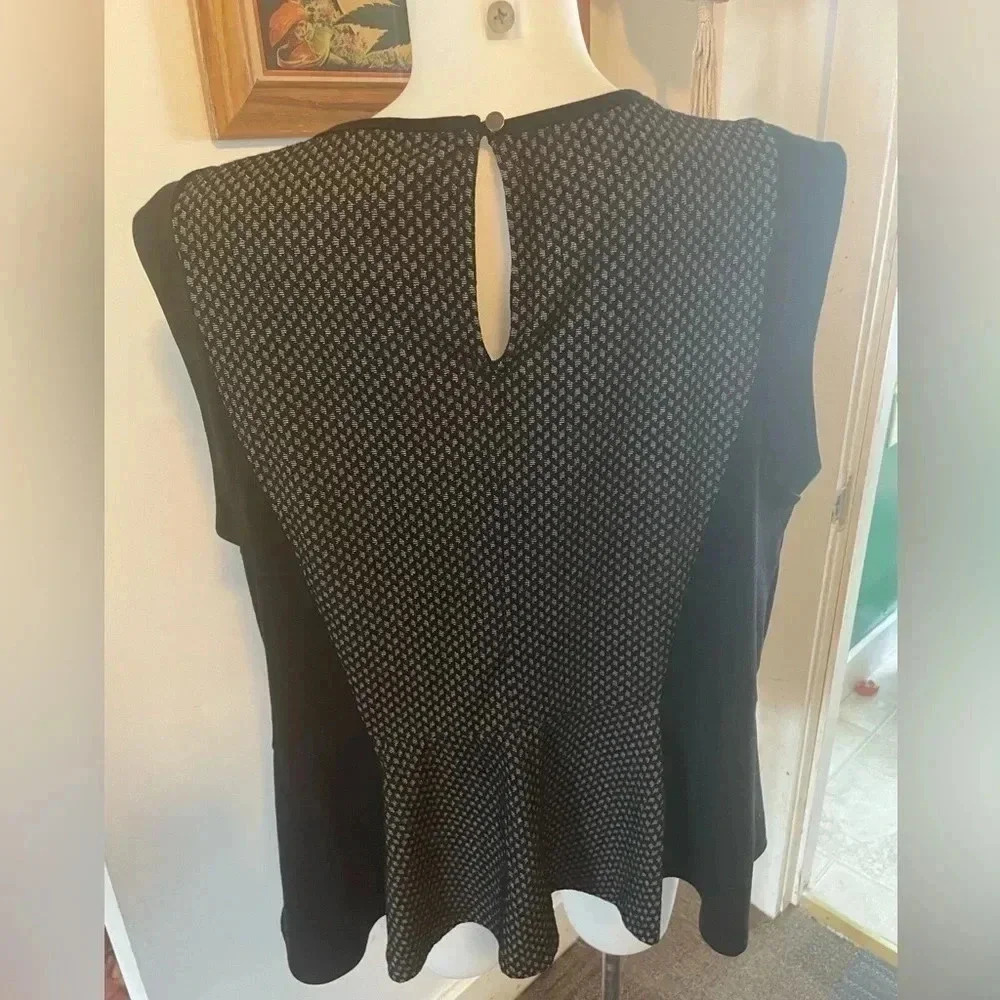 Pure Energy CLEARANCE!‎ Target Plus Size 3X Peplum Sleeveless Top Shirt EUC! - Picture 3 of 4